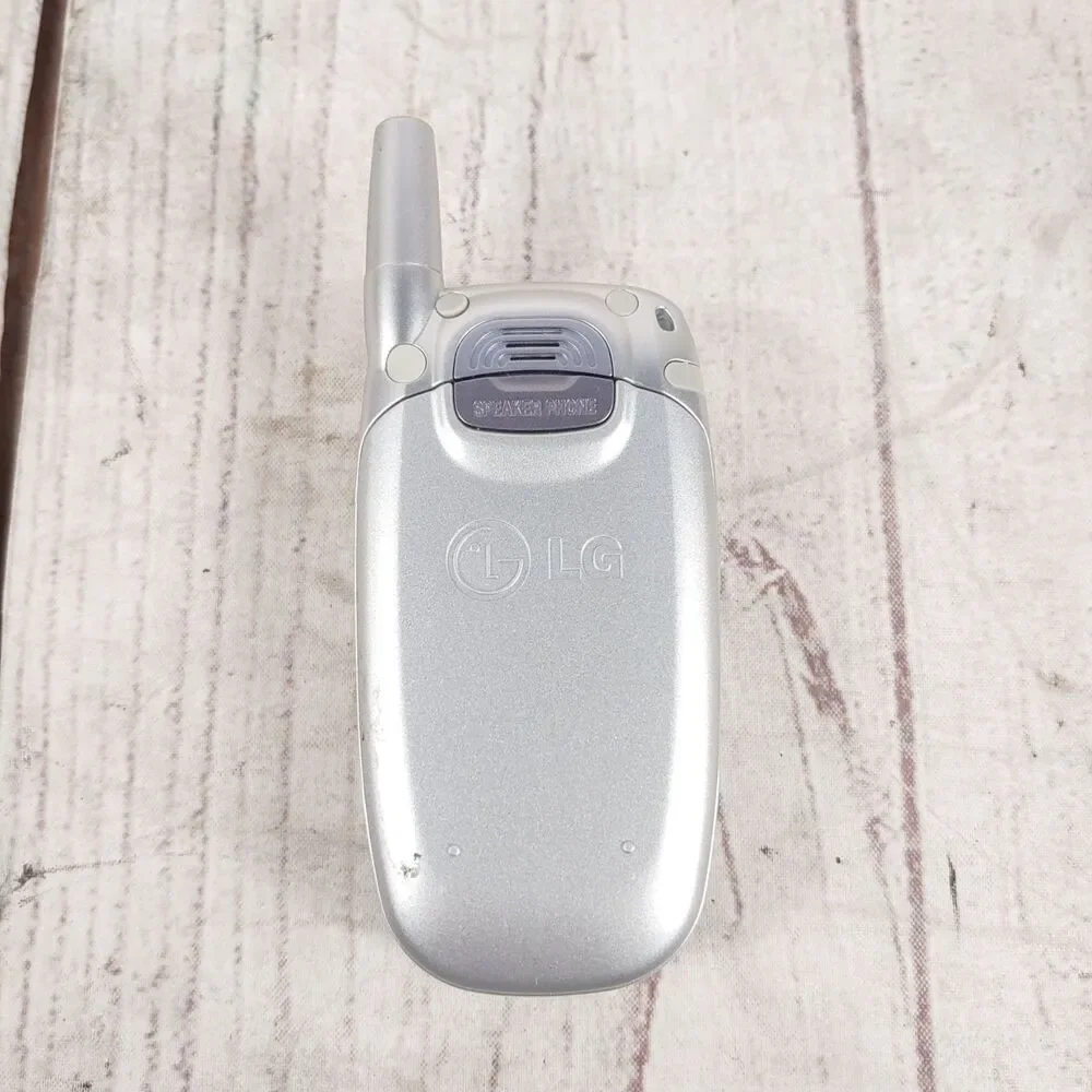 LG C2000 - Flip Phone CellPhone (Cingular) - Gray / Silver TESTED WORKING - Y2K
